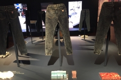 Jean washes on display